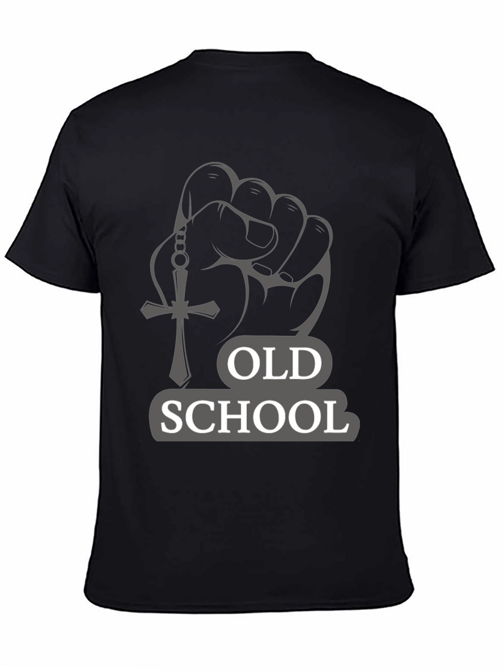 Old School Graphic T-Shirt - Black