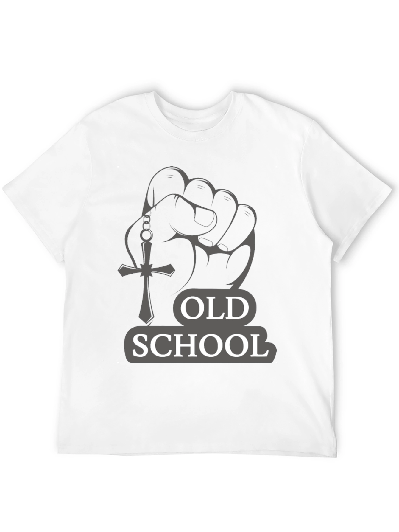 Old School Graphic T-Shirt - Black