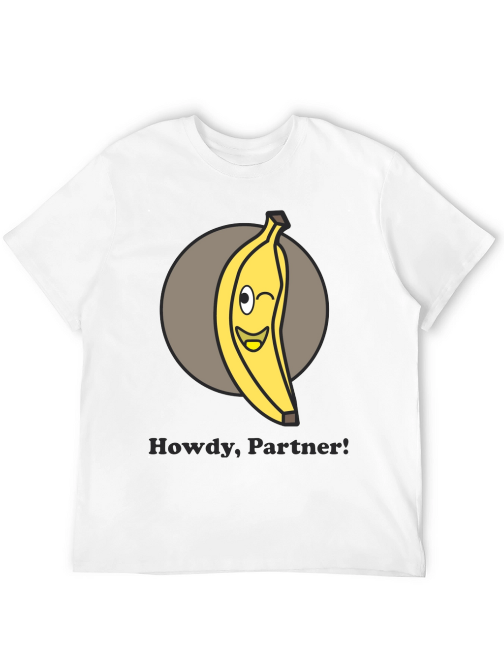 Howdy Partner Banana Graphic Tee