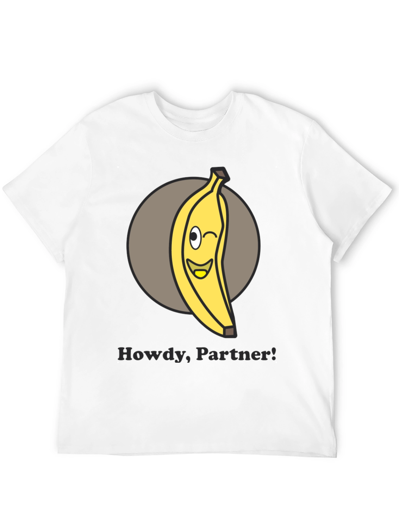 Howdy Partner Banana Graphic Tee