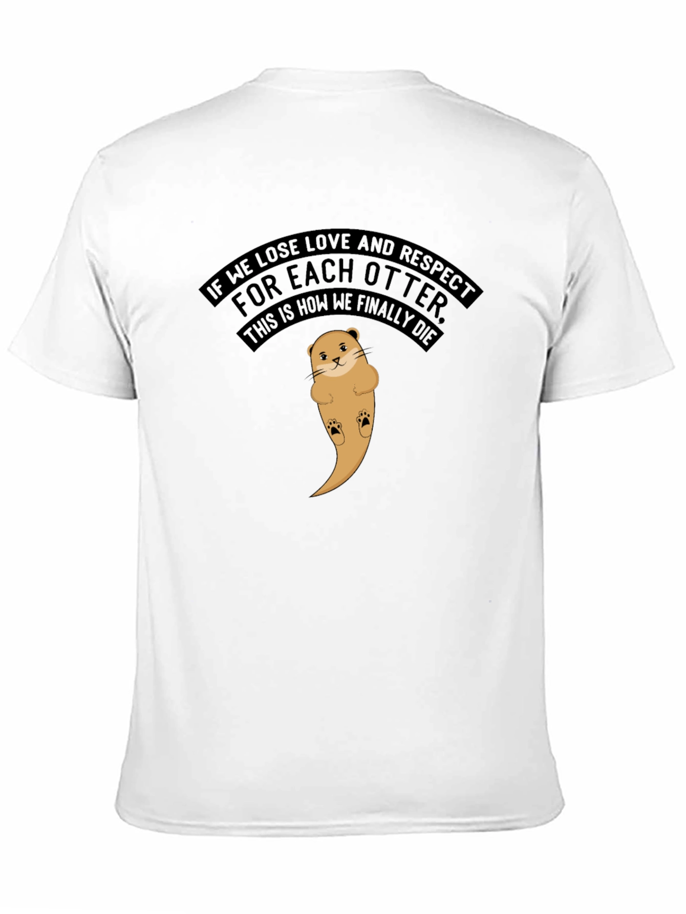 Otter Love T-Shirt - Funny Graphic Tee