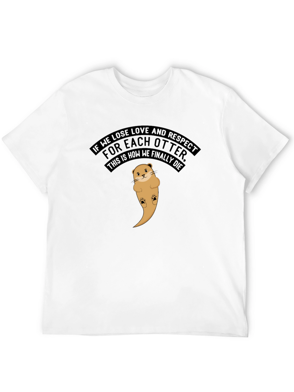 Otter Love T-Shirt - Funny Graphic Tee