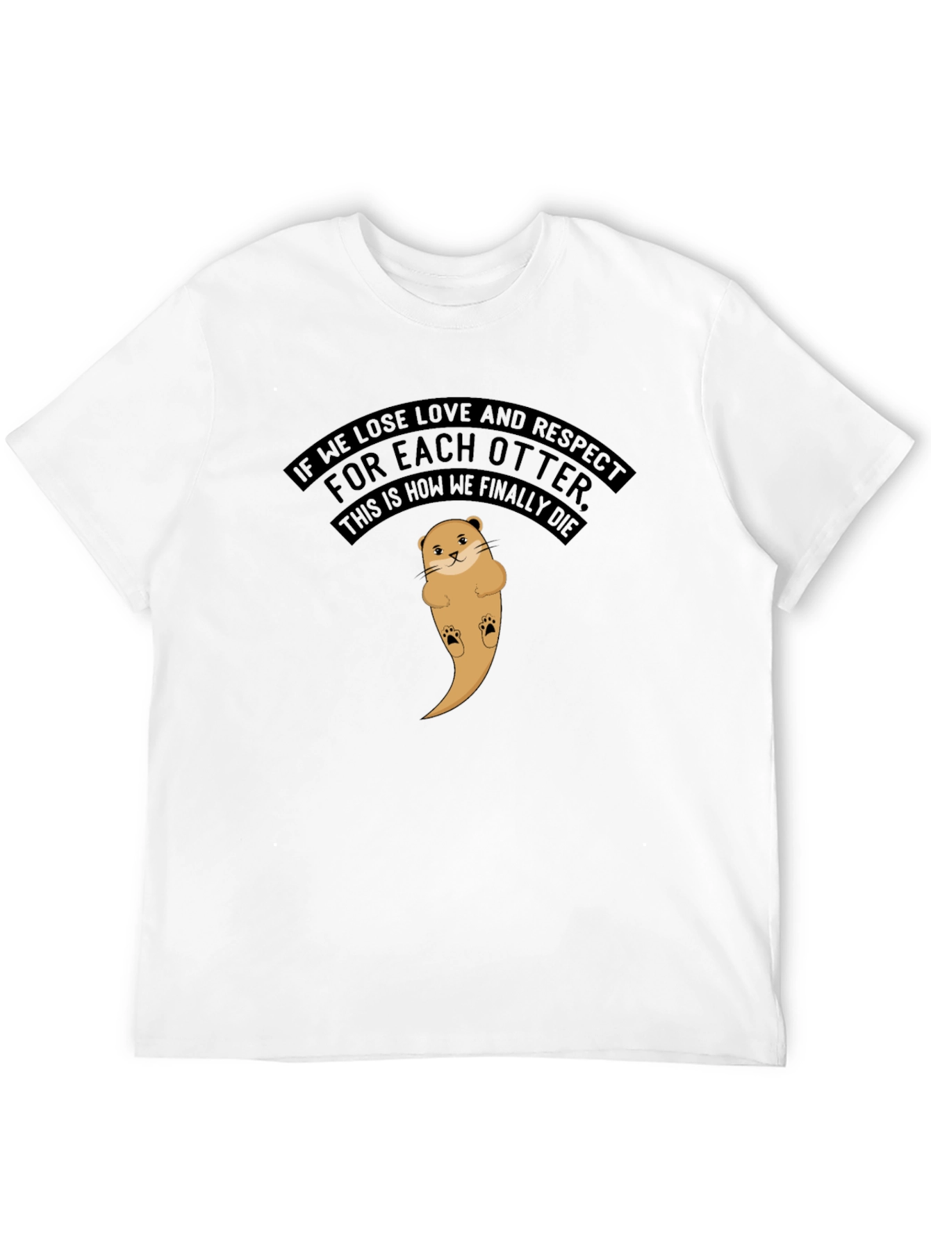 Otter Love T-Shirt - Funny Graphic Tee