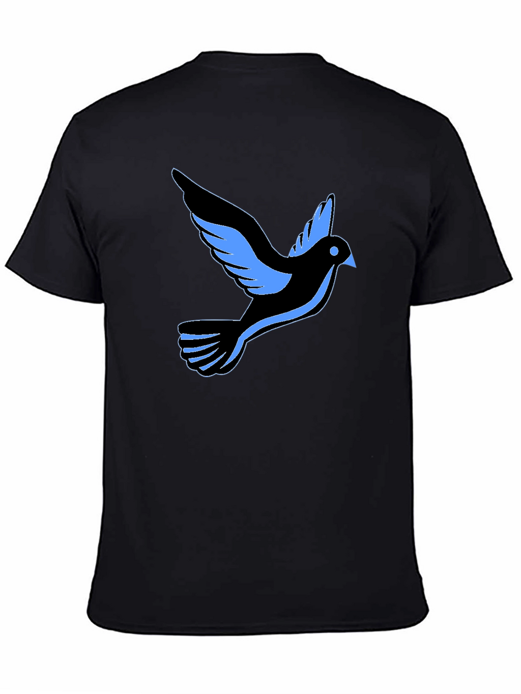 Black Dove Graphic Tee - Stylish and Comfortable