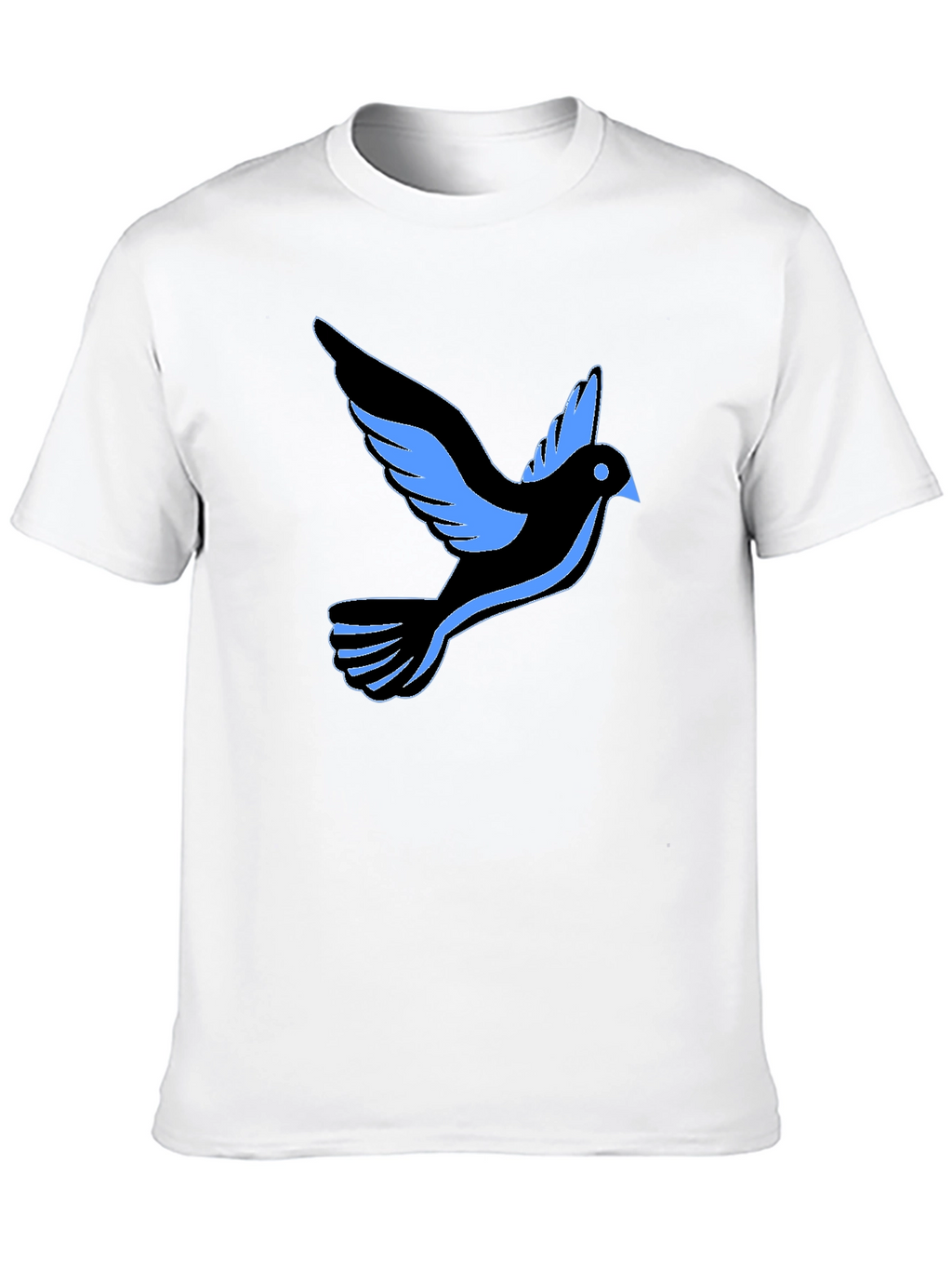 Black Dove Graphic Tee - Stylish and Comfortable