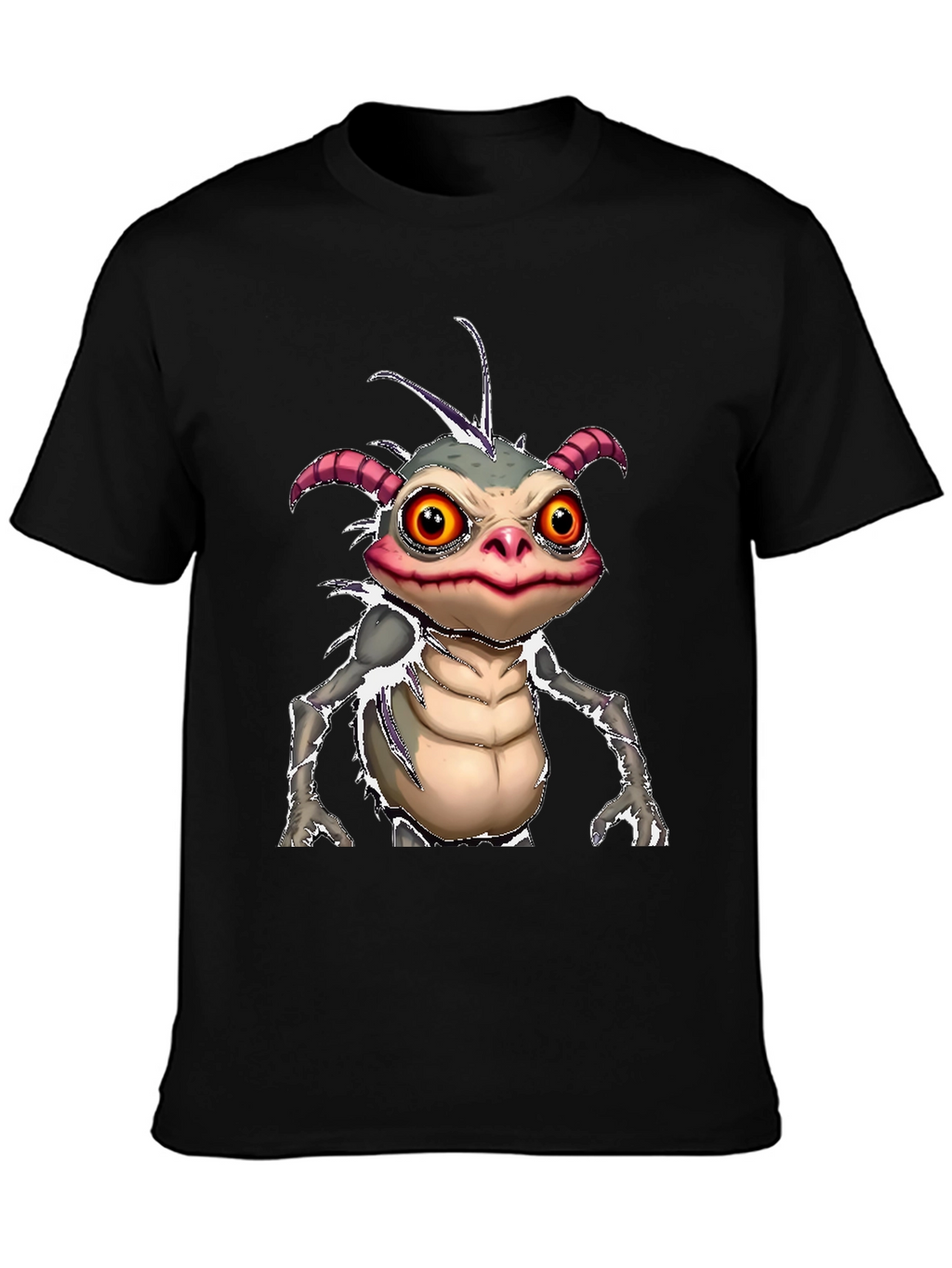 Monster Creature Graphic Tee - Unique Design
