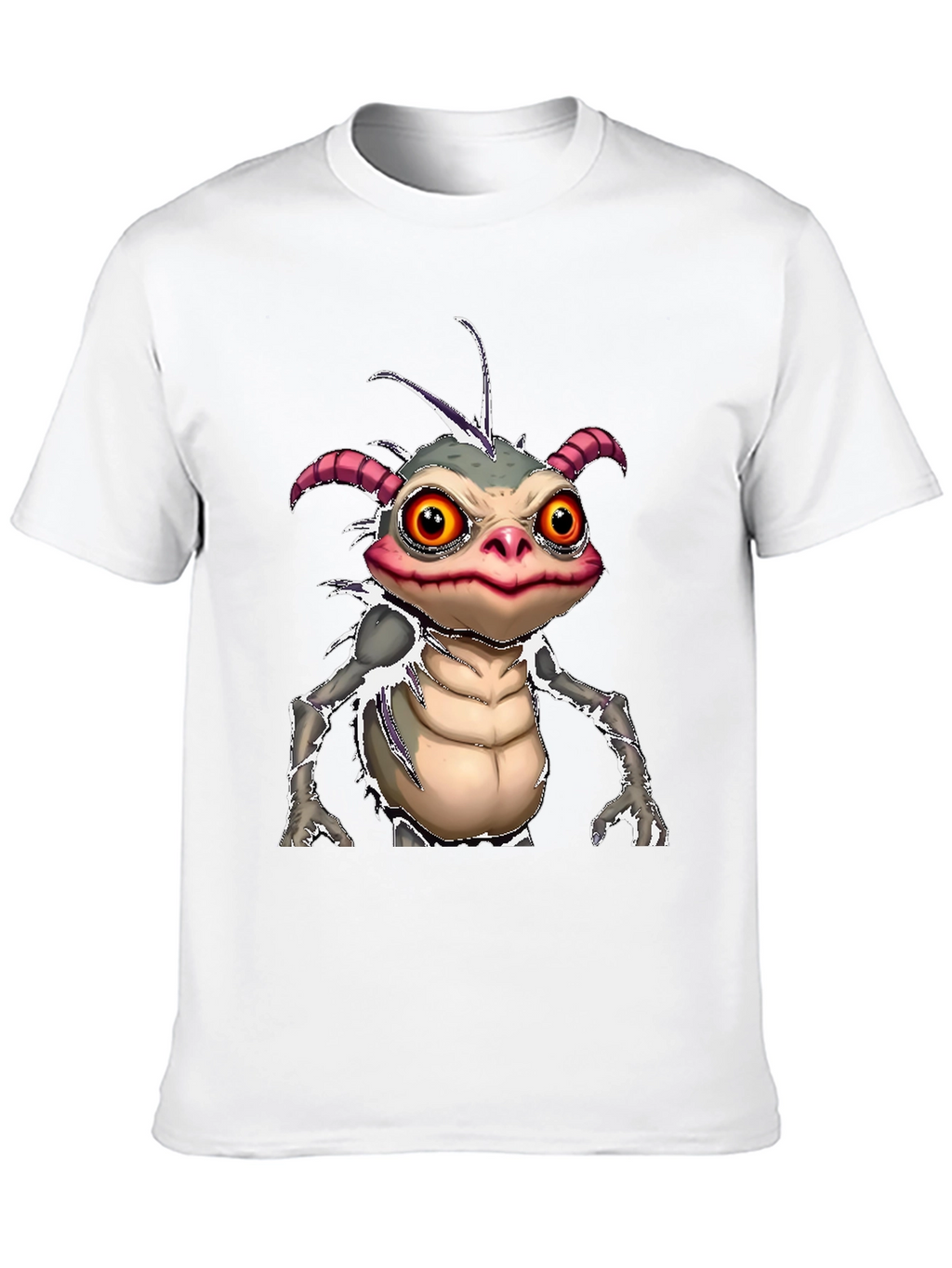 Monster Creature Graphic Tee - Unique Design