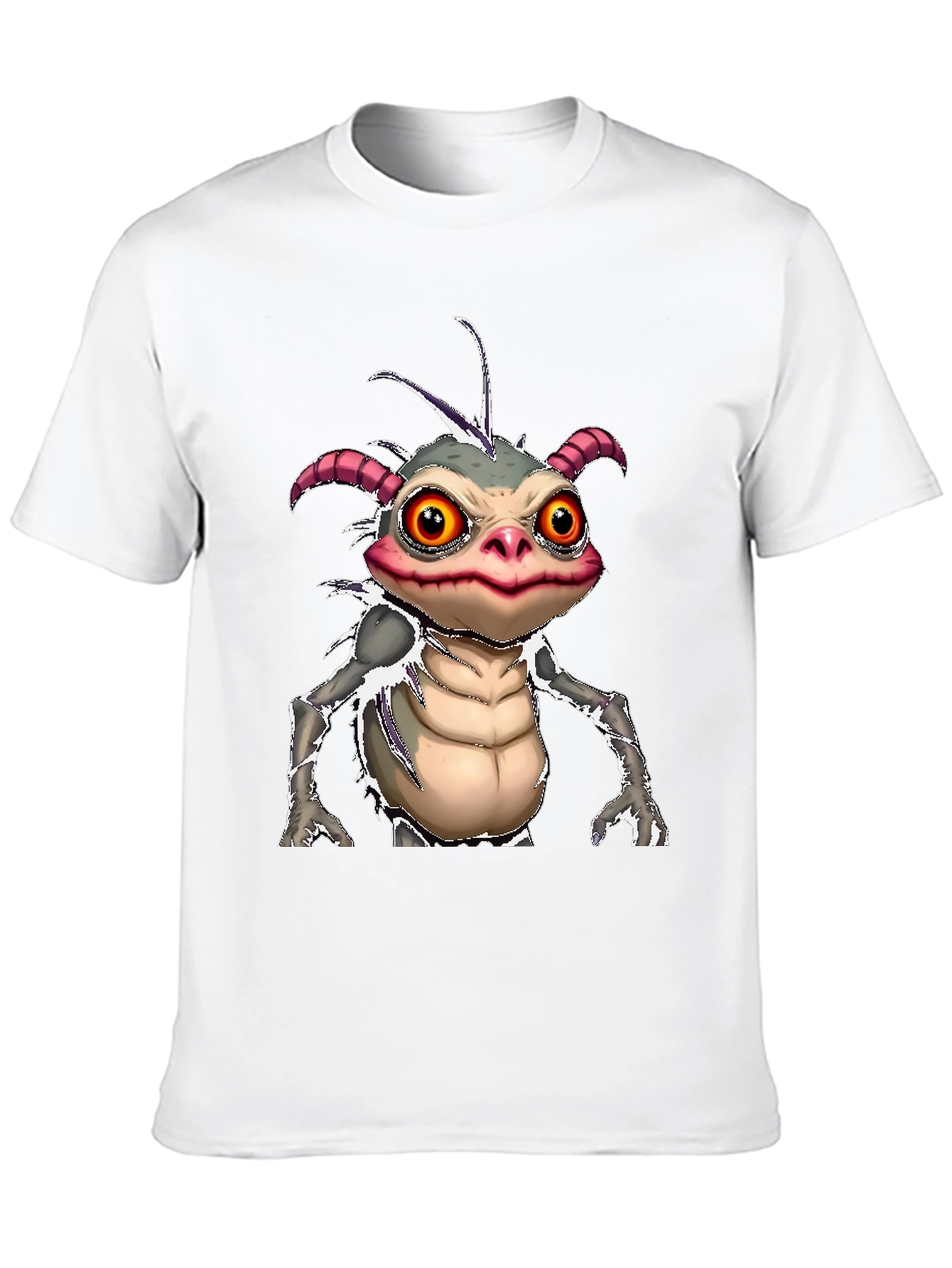 Monster Creature Graphic Tee - Unique Design