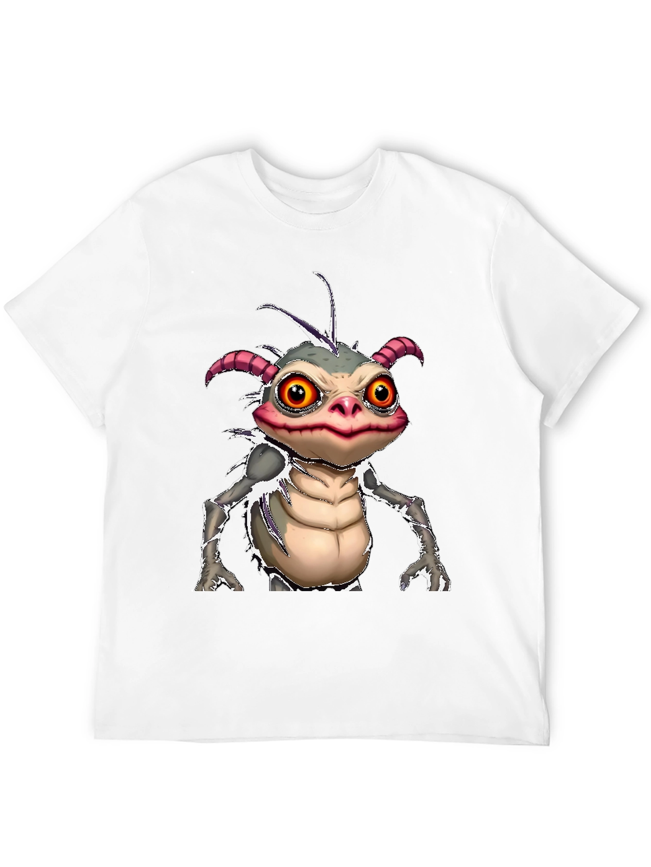 Monster Creature Graphic Tee - Unique Design