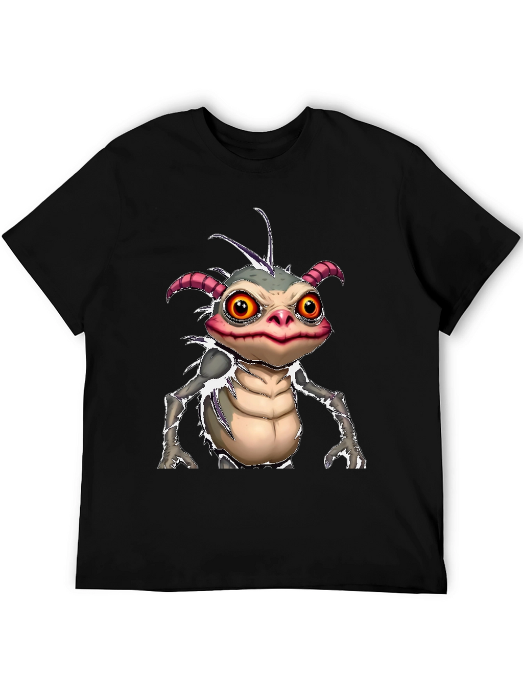 Monster Creature Graphic Tee - Unique Design
