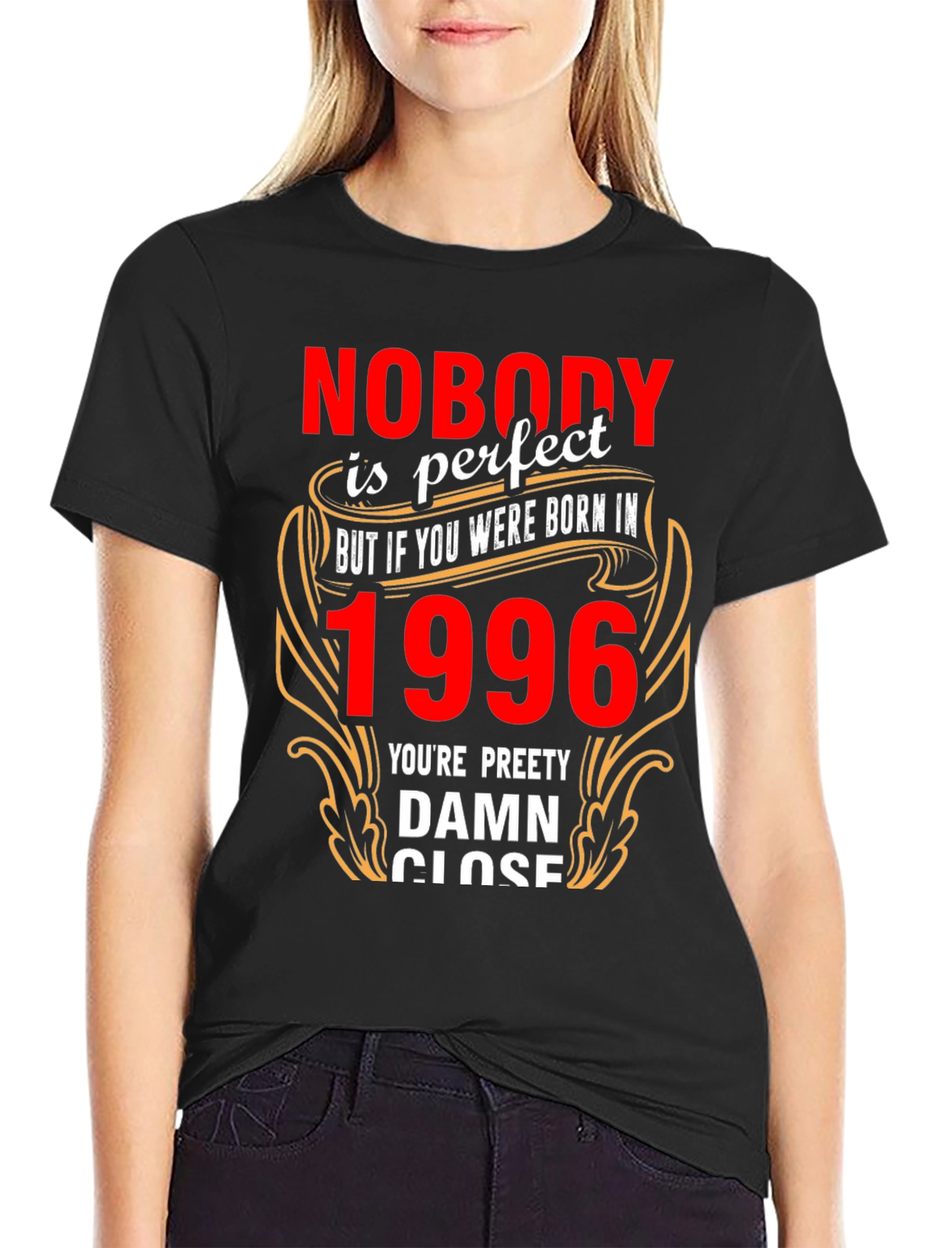Born in 1996 T-Shirt - Novelty Birthday Tee