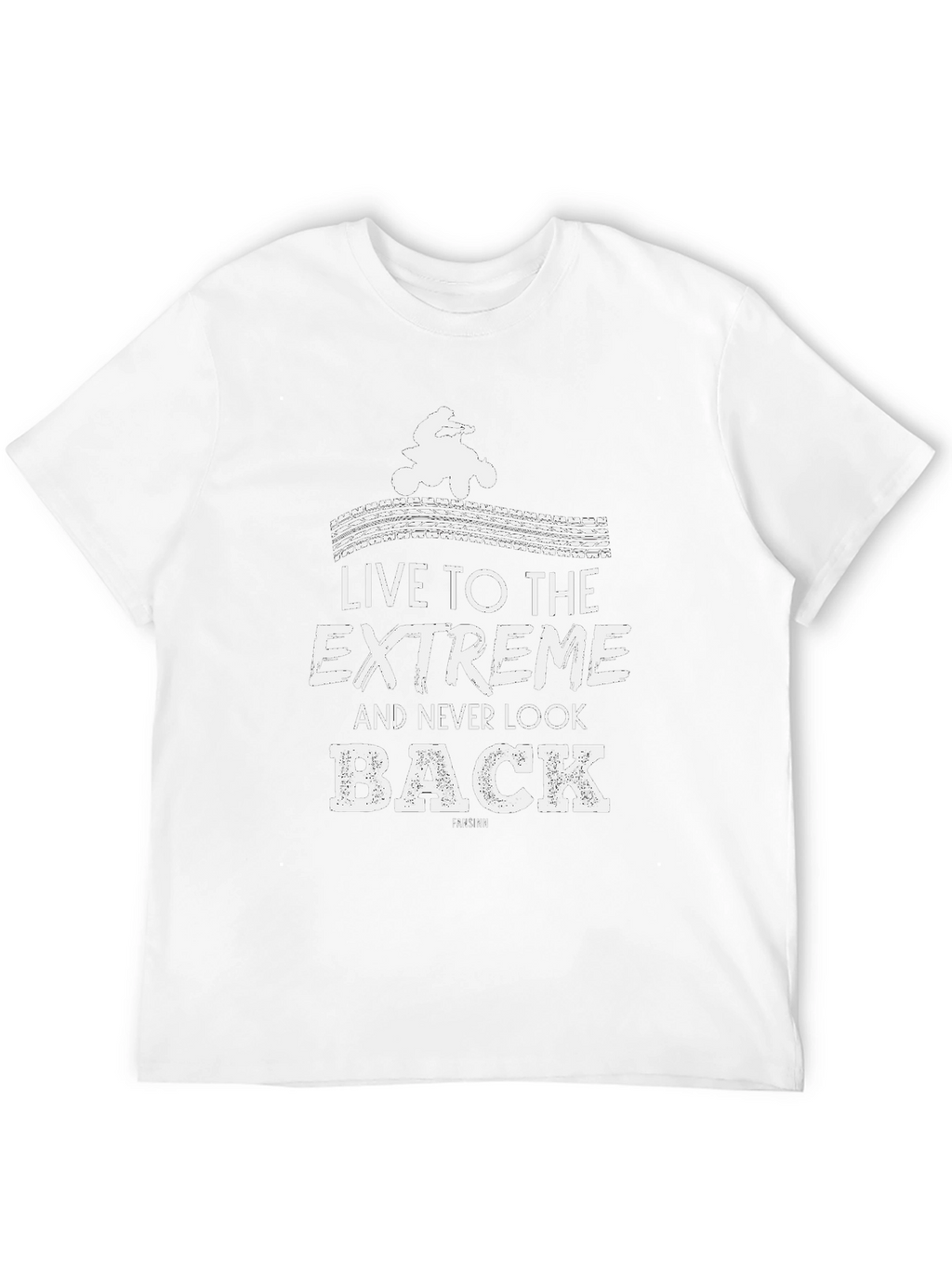 Live To The Extreme ATV Black T-Shirt