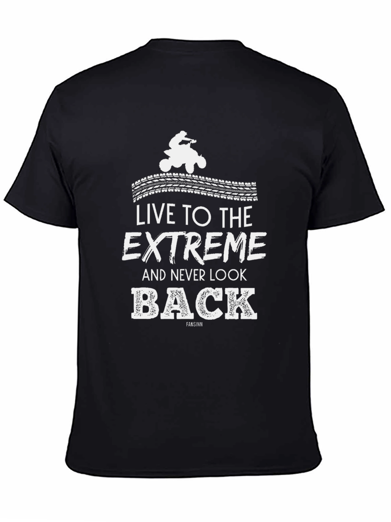 Live To The Extreme ATV Black T-Shirt