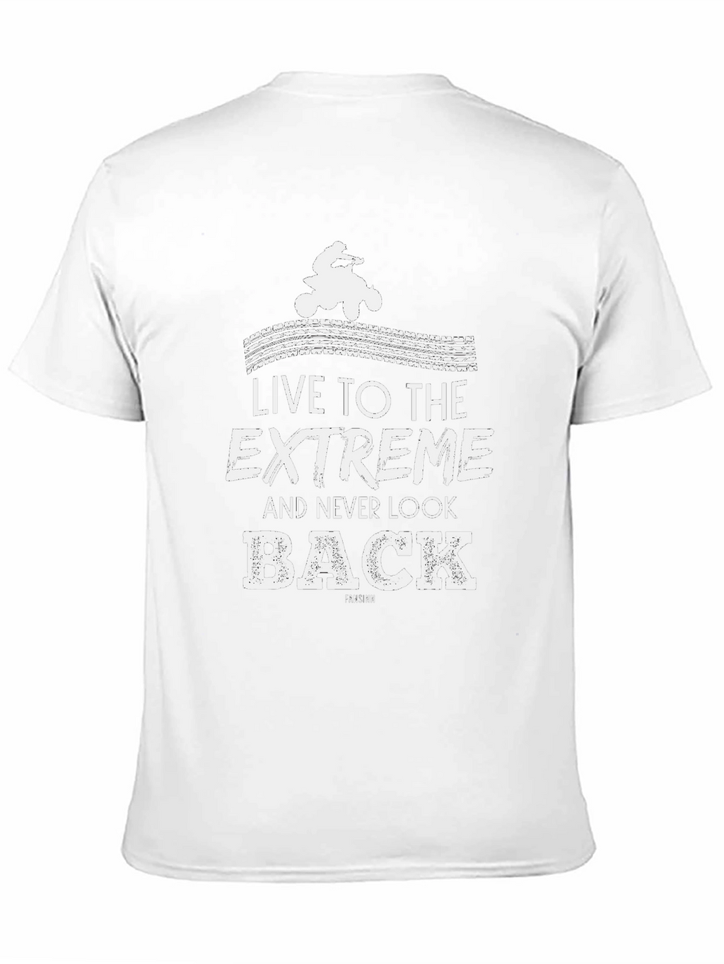 Live To The Extreme ATV Black T-Shirt