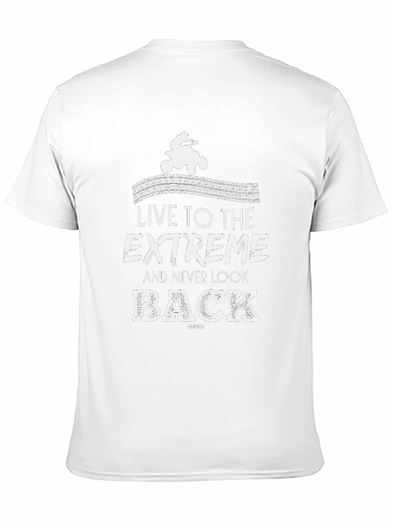 Live To The Extreme ATV Black T-Shirt