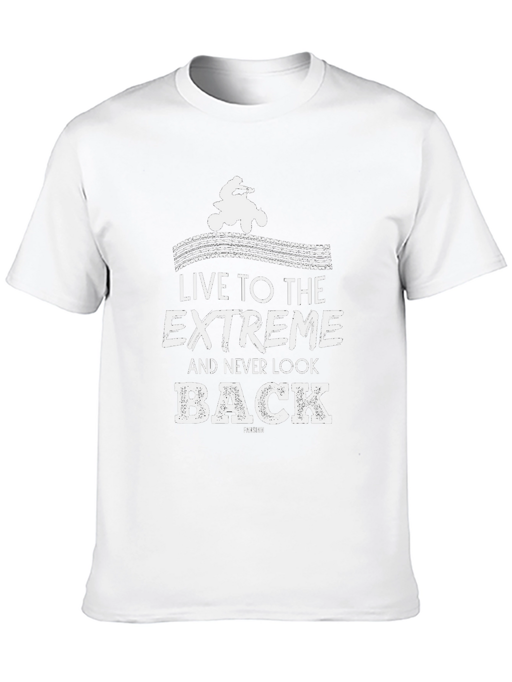 Live To The Extreme ATV Black T-Shirt