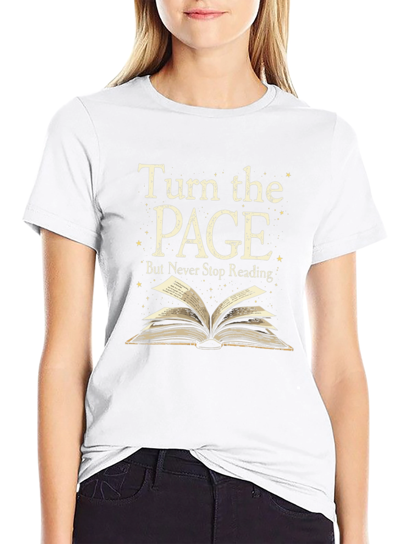 Turn the Page Book Lover T-Shirt