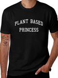Plant Based Princess Graphic T-Shirt