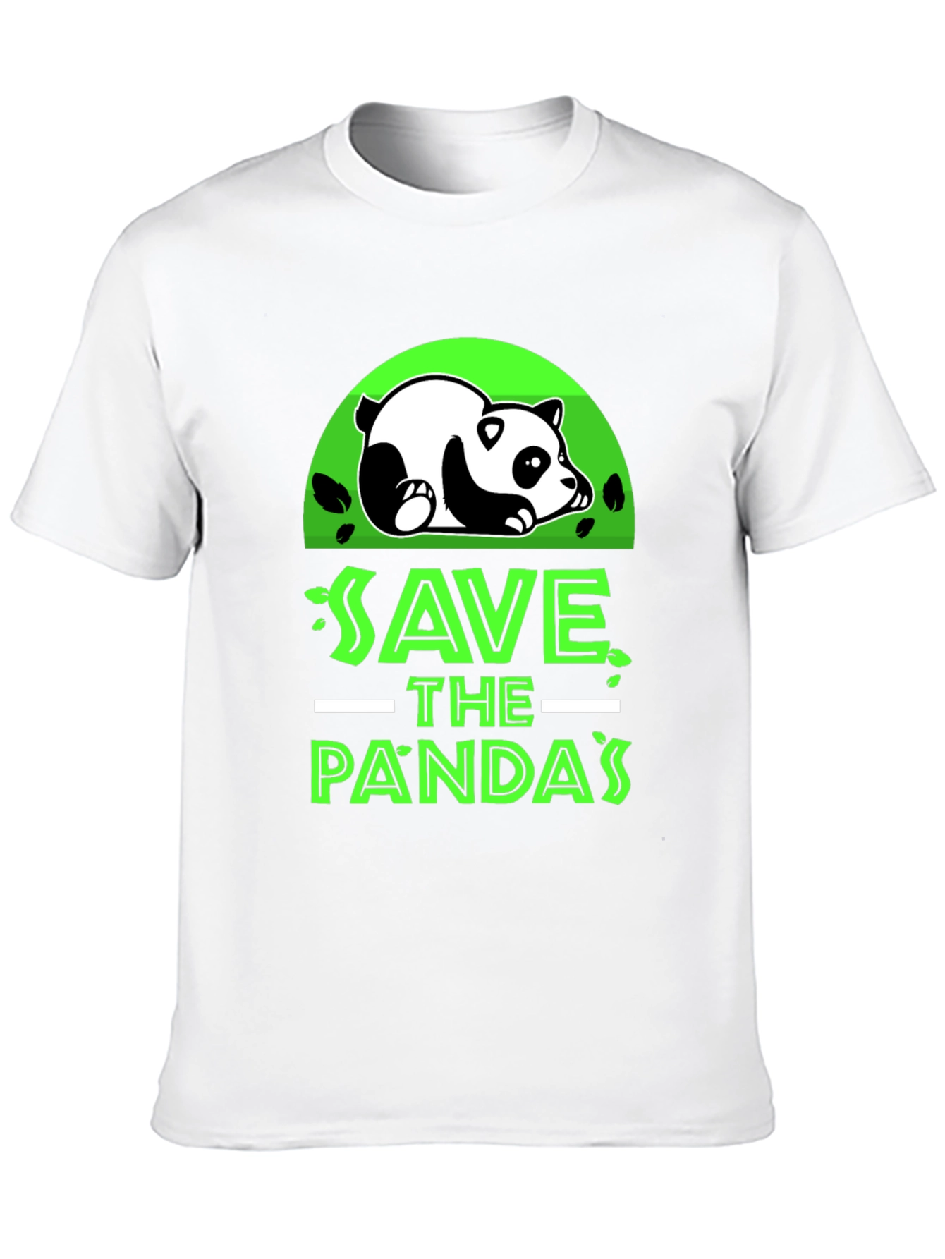 Save the Pandas Graphic T-Shirt