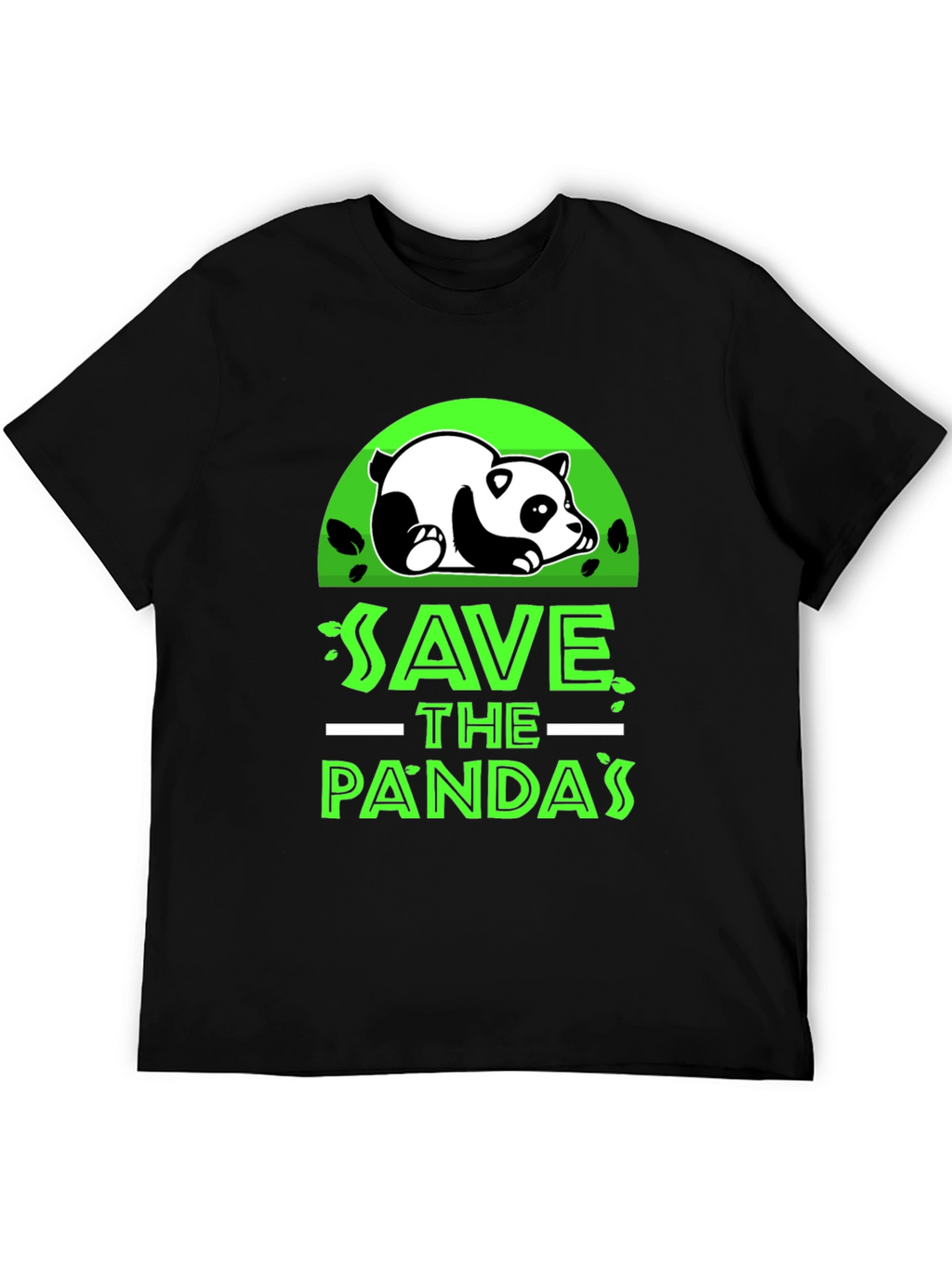 Save the Pandas Graphic T-Shirt