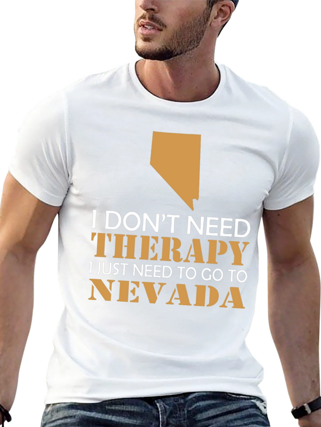 Funny Nevada Therapy T-Shirt