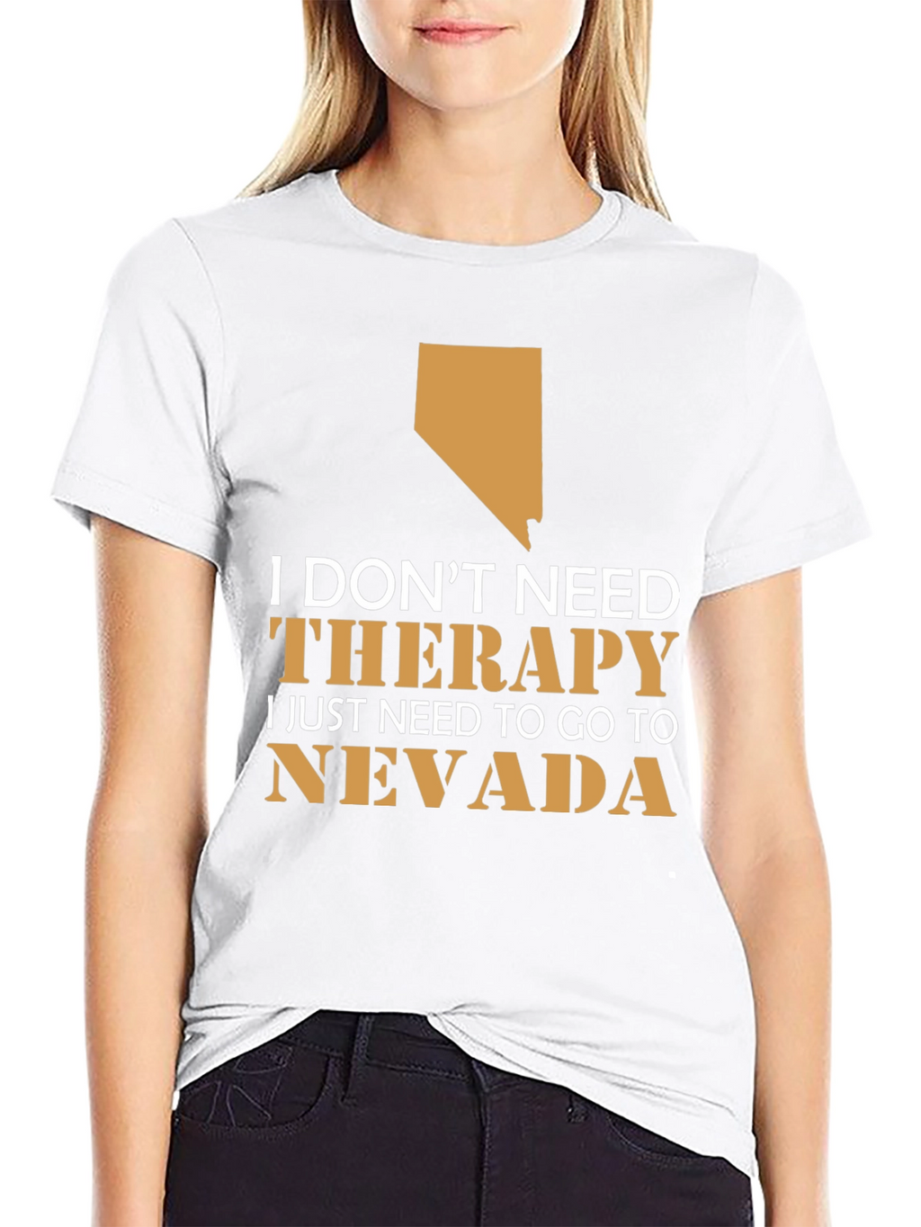 Funny Nevada Therapy T-Shirt