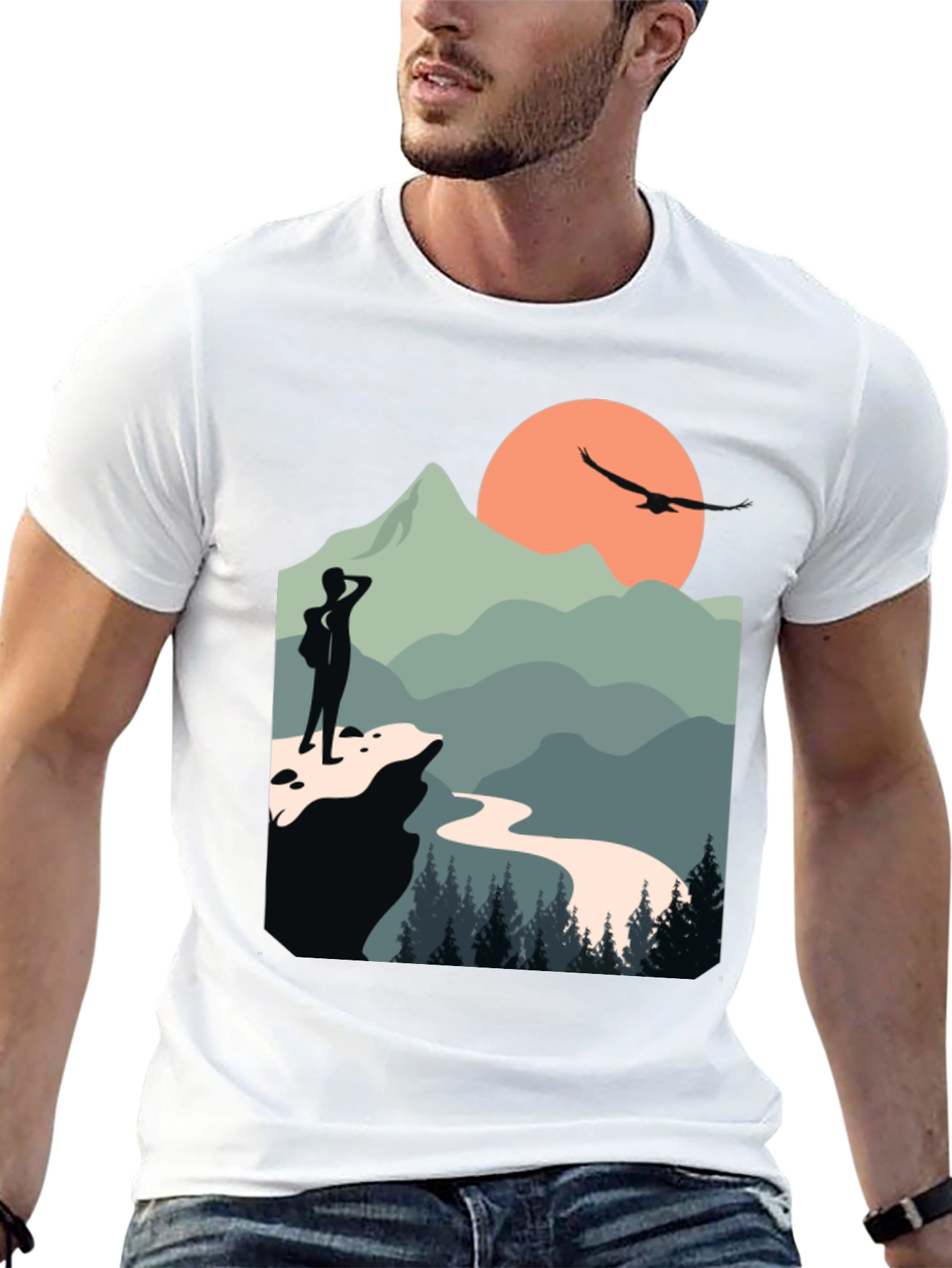 Mountain View Graphic Tee