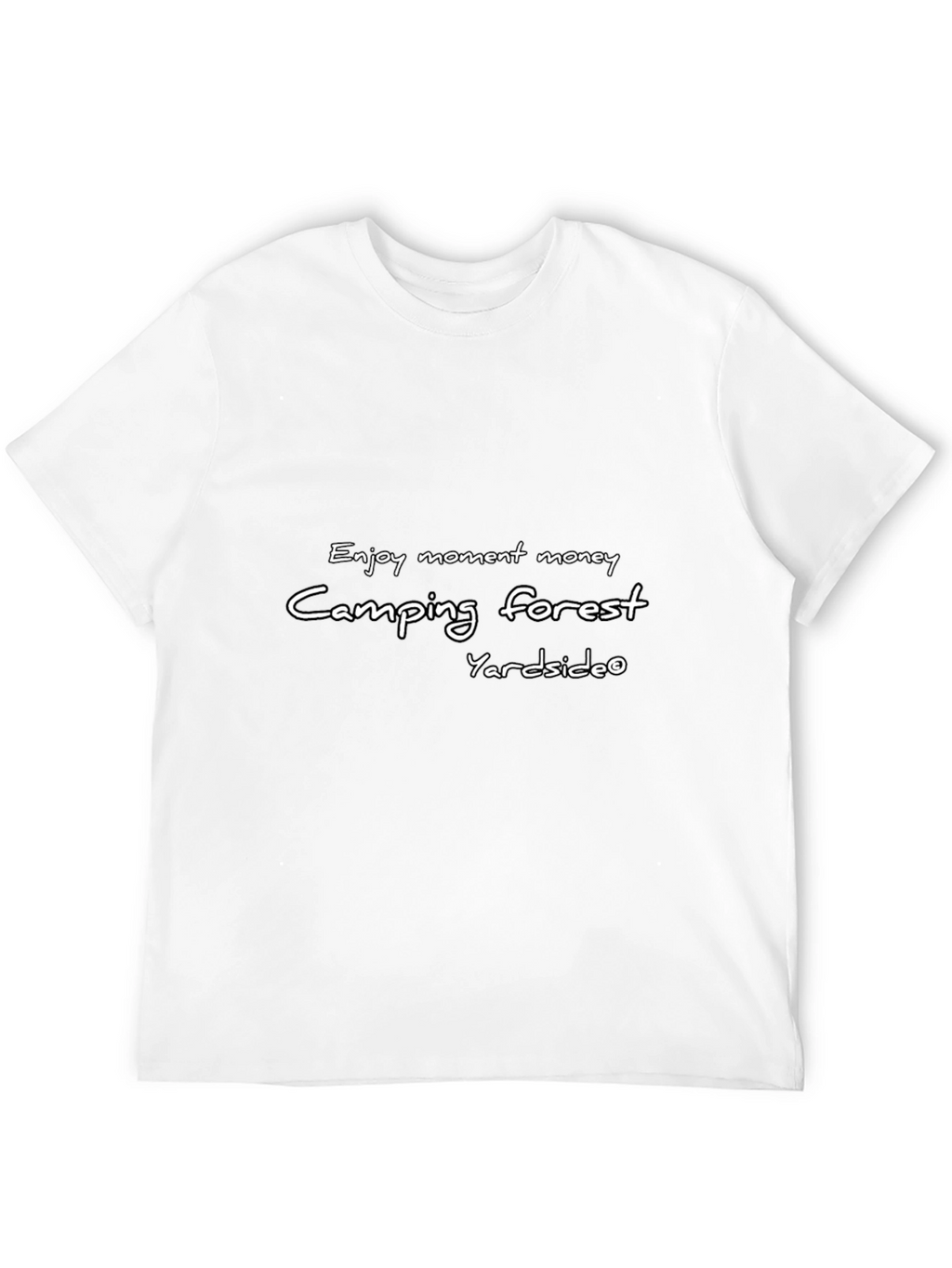 Camping Forest Graphic Tee - Enjoy the Moment