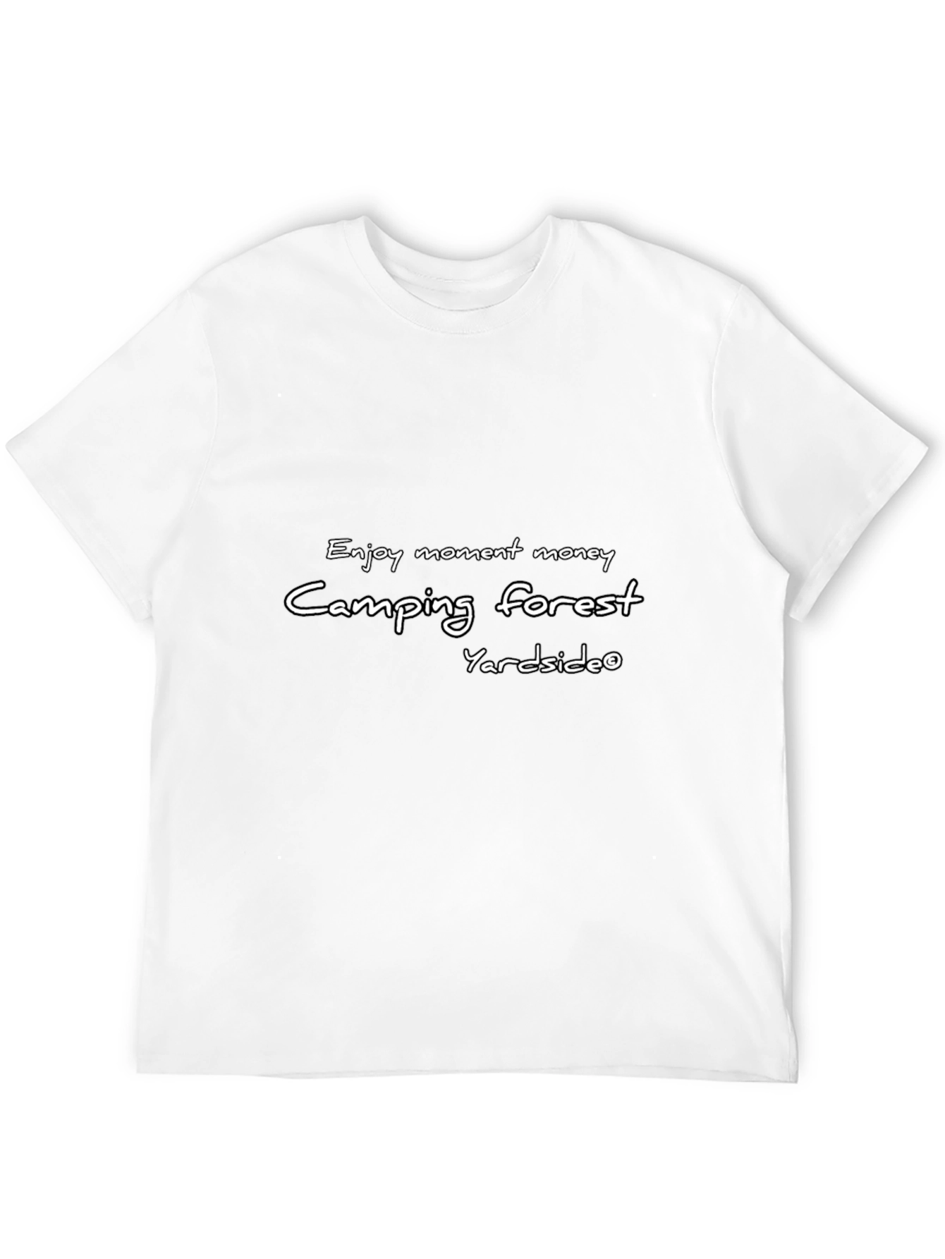 Camping Forest Graphic Tee - Enjoy the Moment