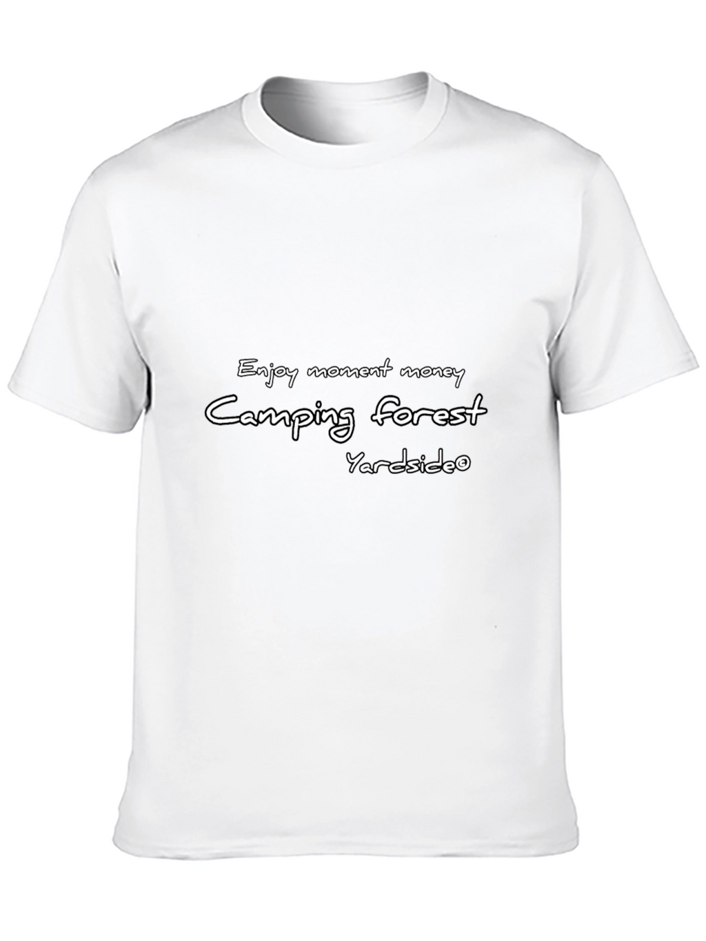 Camping Forest Graphic Tee - Enjoy the Moment