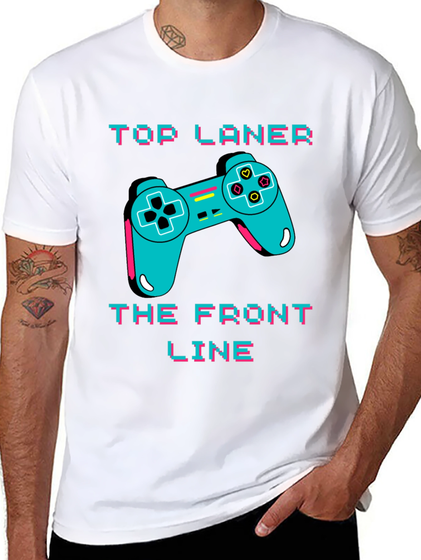 Top Laner Front Line Gaming Tee