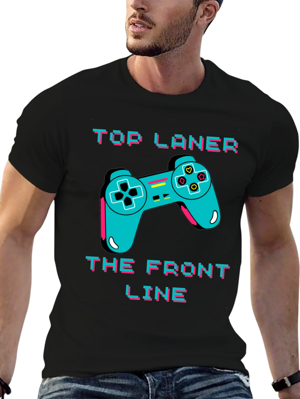Top Laner Front Line Gaming Tee