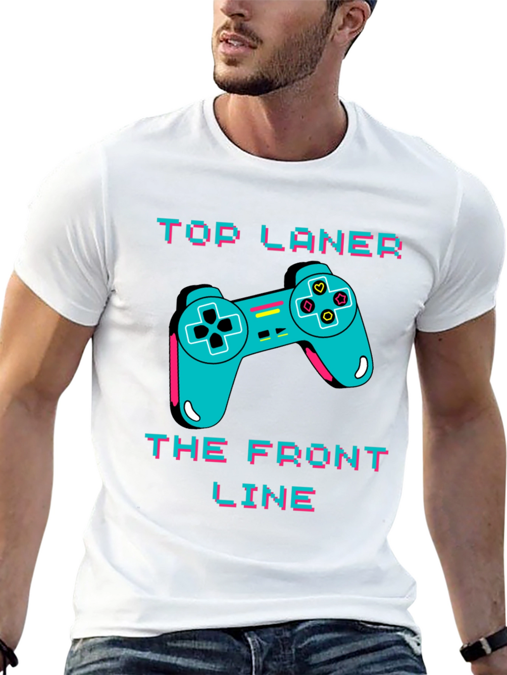 Top Laner Front Line Gaming Tee