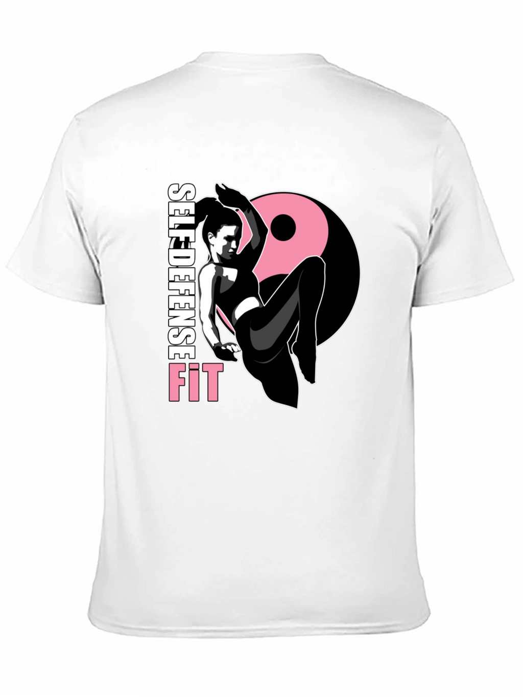 Self Defense Fit Graphic Tee - Black
