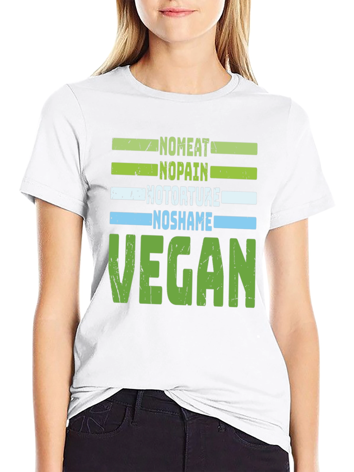 Vegan No Meat No Pain T-Shirt