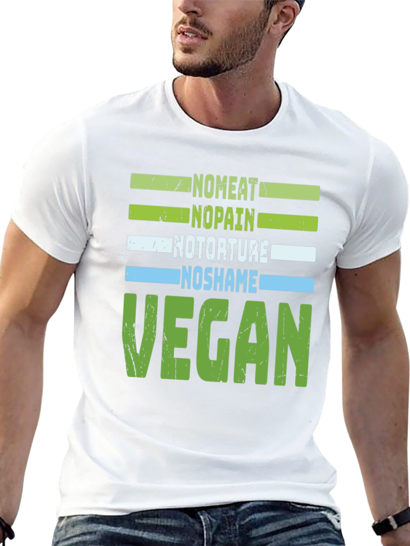 Vegan No Meat No Pain T-Shirt