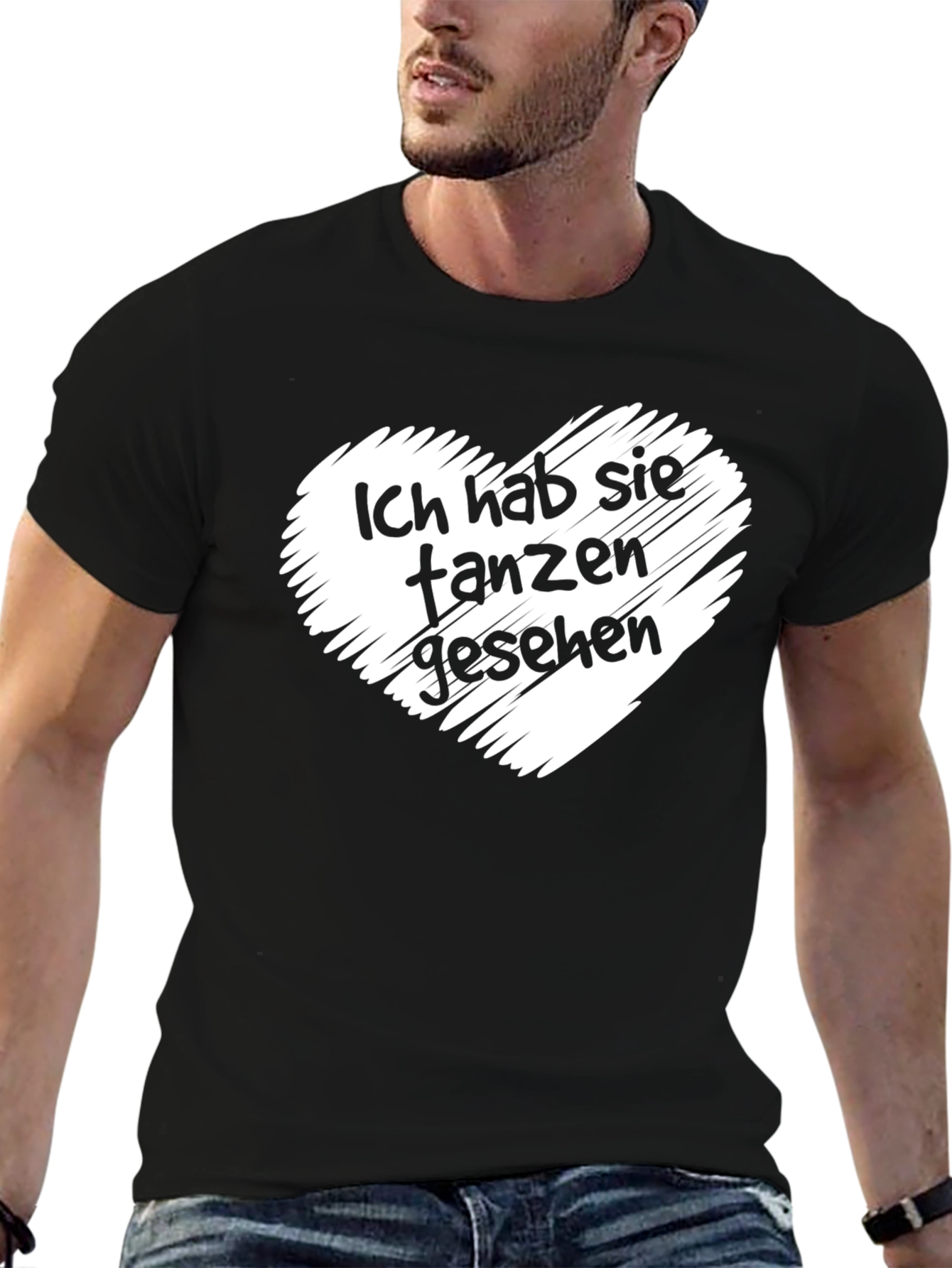 Ich Hab Sie Tanzen Gesehen Black T-Shirt