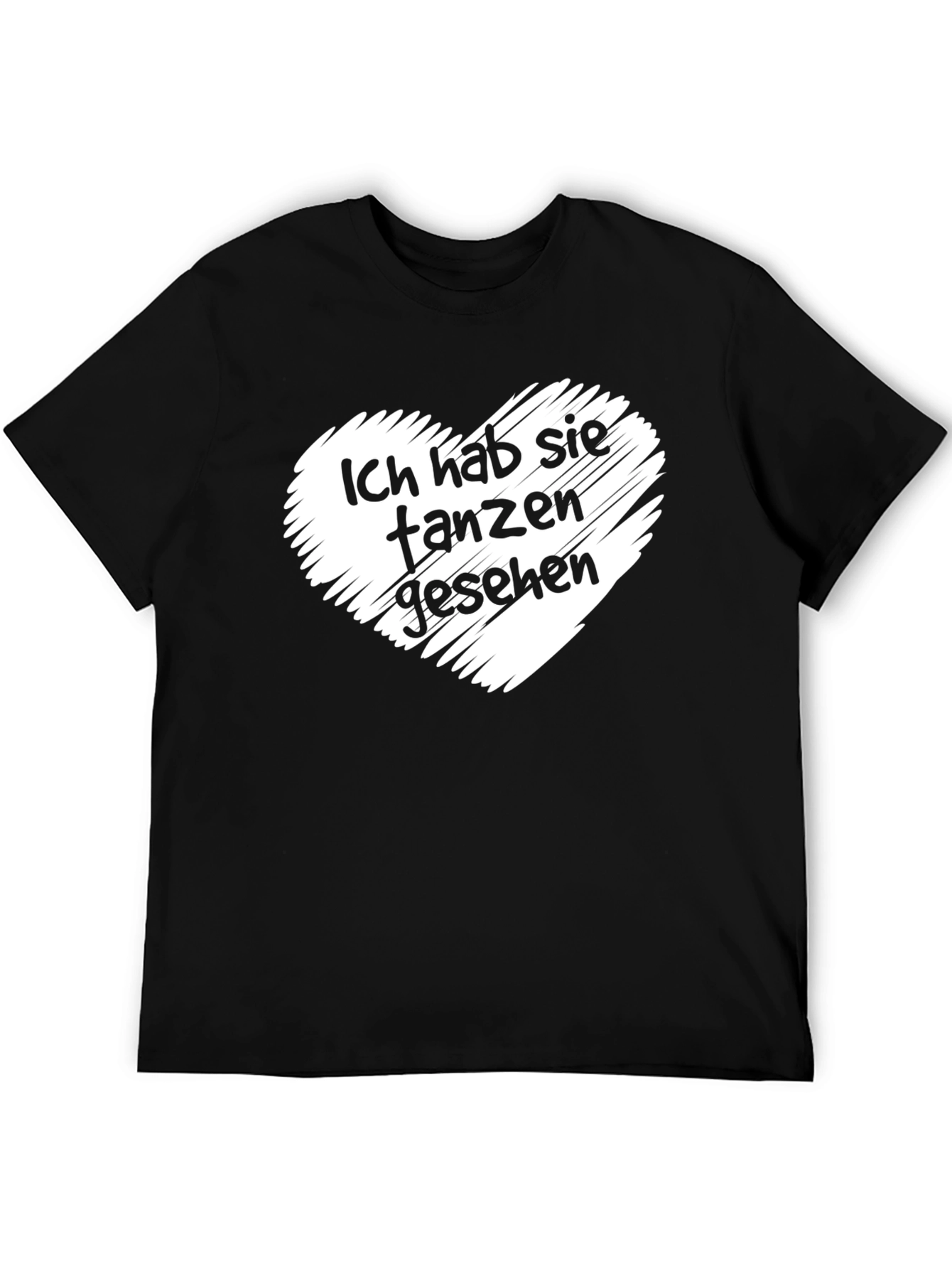 Ich Hab Sie Tanzen Gesehen Black T-Shirt
