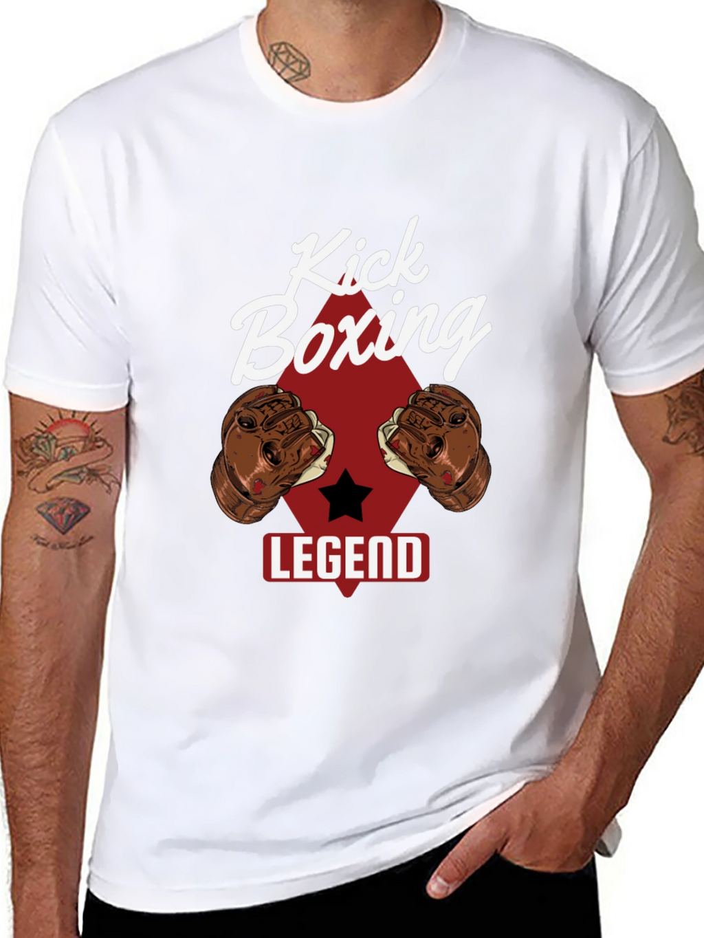 Kick Boxing Legend Graphic Tee