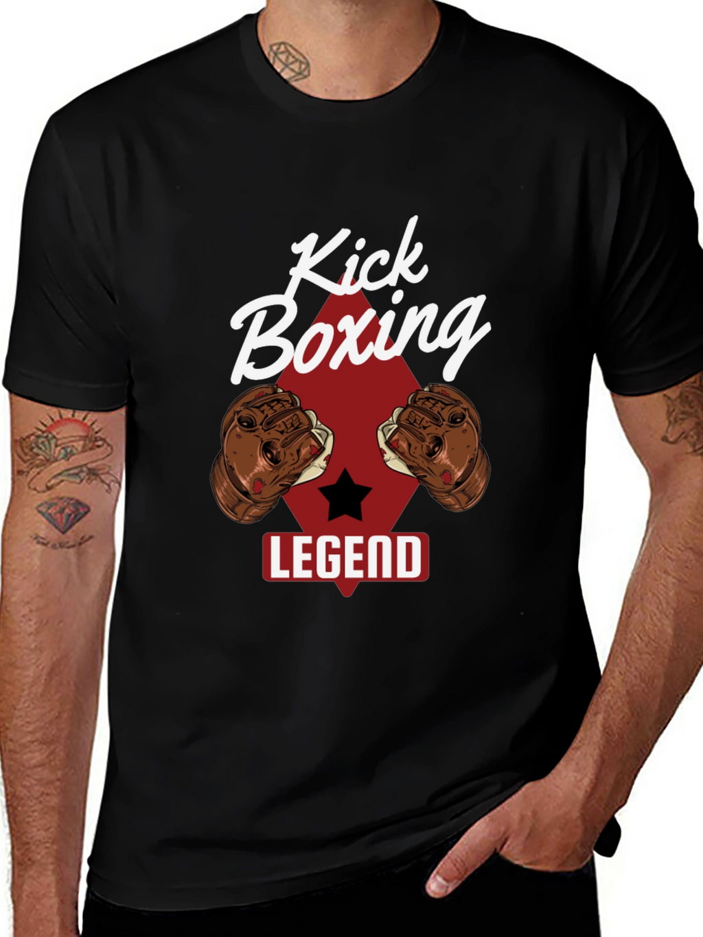 Kick Boxing Legend Graphic Tee