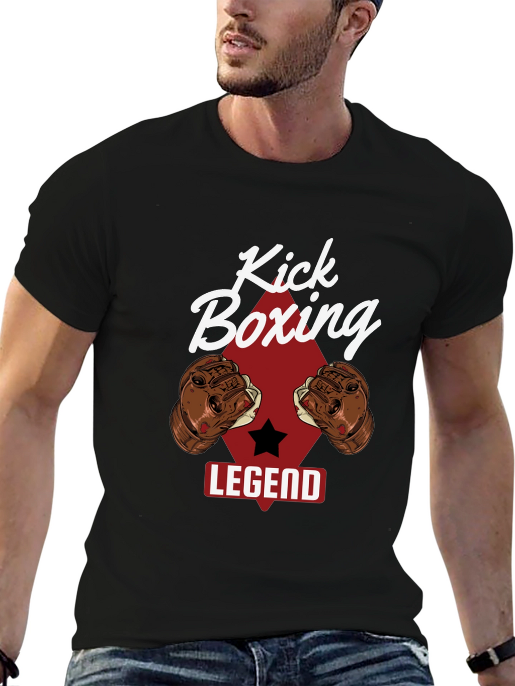 Kick Boxing Legend Graphic Tee