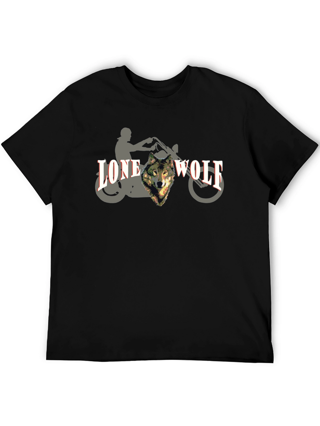 Lone Wolf Rider Graphic Tee