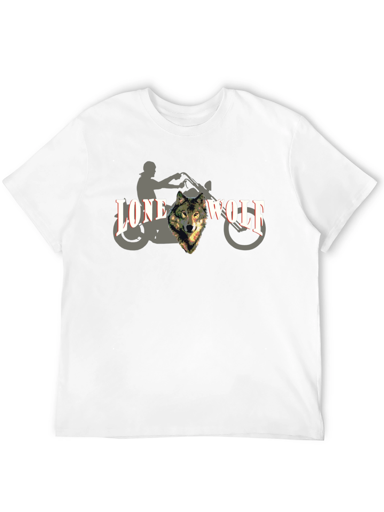 Lone Wolf Rider Graphic Tee