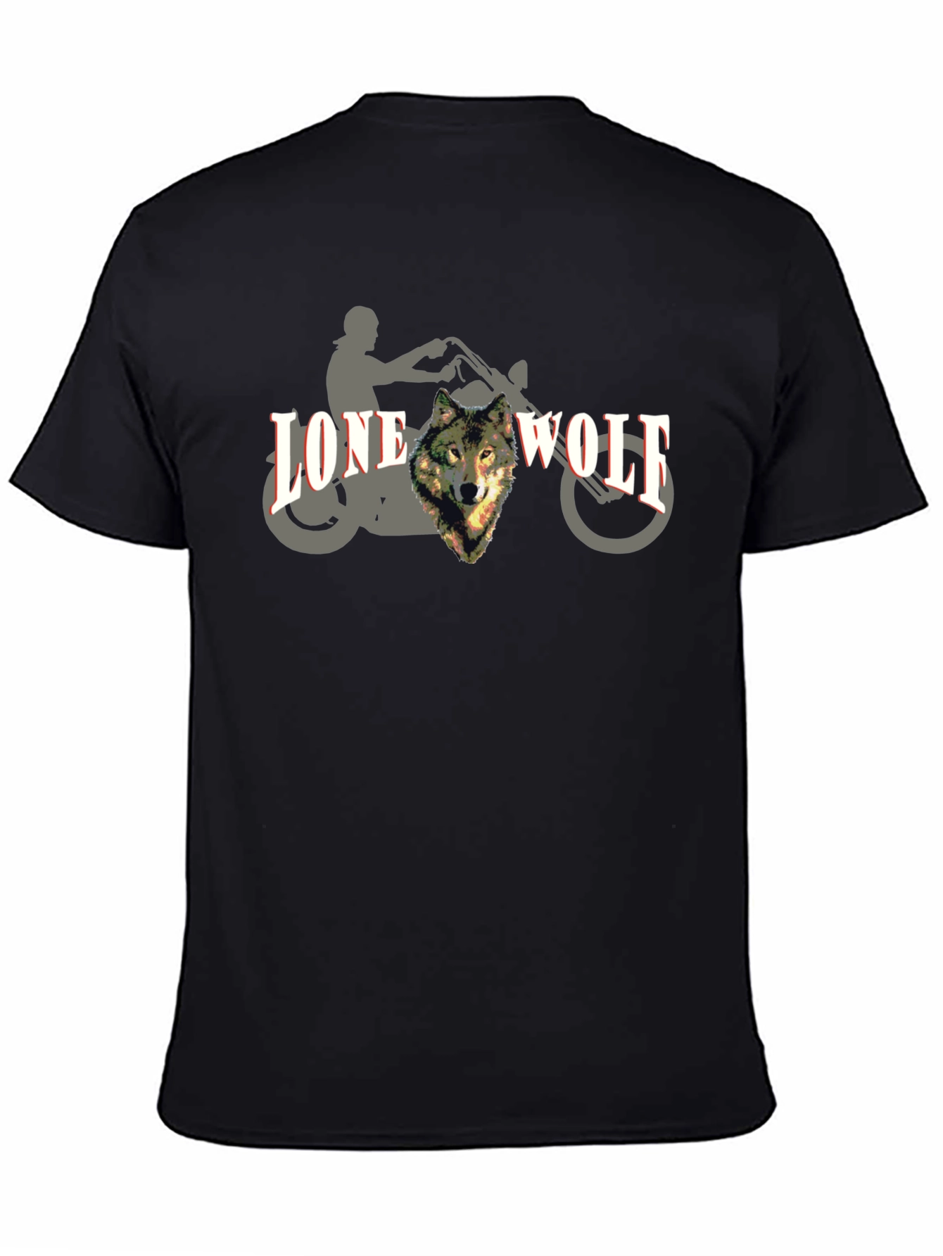 Lone Wolf Rider Graphic Tee