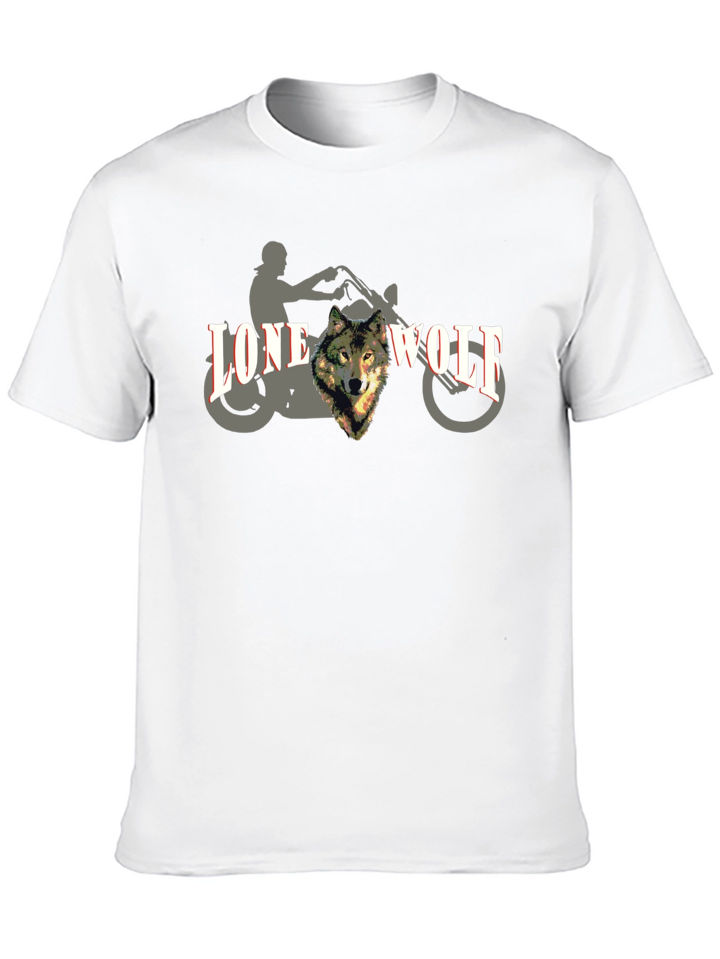 Lone Wolf Rider Graphic Tee