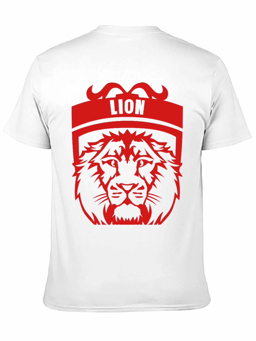 Lion Graphic Tee - Bold Black T-Shirt