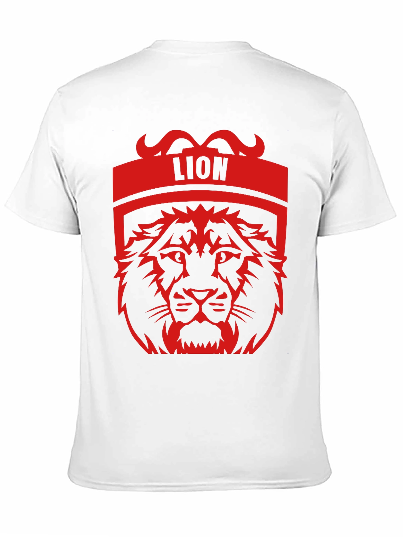 Lion Graphic Tee - Bold Black T-Shirt