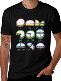 Math Fractions Pie Slice T-Shirt