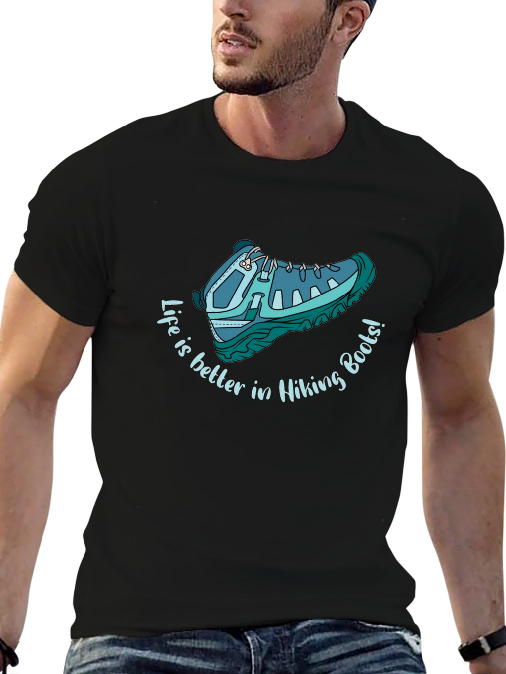 Hiking Boots T-Shirt - Adventure Ready!