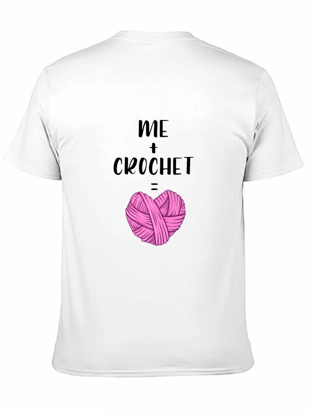 Me + Crochet Heart T-Shirt - Yarn Lover Tee